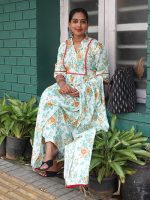 NALINI  Co-ord set - White Floral
