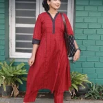 DHAMINI - Red - Co-ord Set