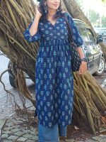 KAMINI - Kurti - Blue - Image 3