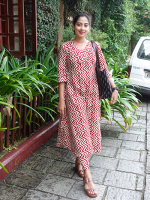 THARA - Co-ord set - Red - Image 3