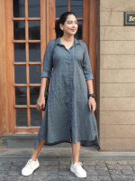 NILIKA - Frock - Blue - Image 3