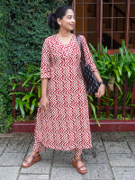 THARA - Co-ord set - Red
