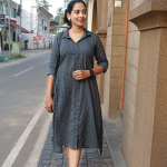 NILIKA - Frock - Blue