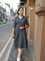 NILIKA - Frock - Blue