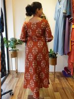 MALLIKA Co-ord set - Orange - Image 3