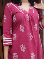 KASTHURI Co-ord set - Pink - Image 2