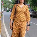 PARIJATHA Kurti - Yellow