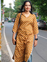 PARIJATHA Kurti - Yellow