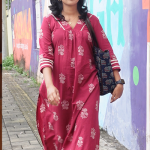 KASTHURI Co-ord set - Pink