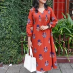 INDHIRA - Kurti - Orange