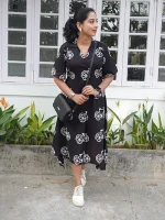 CHAKRA Black Frock - Image 4