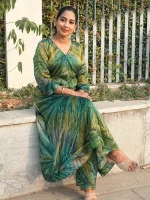 YAMINI - Green Co-ord set - Image 3