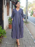 JUHI - Frock - Blue