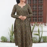 MADHAVI Co-ord set Green-Yellow