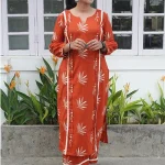 JANVI  Co-ord set - Orange