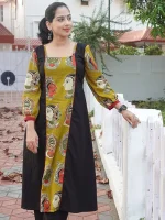 BHADRA - Yellow- Kurti - Image 4