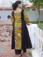 BHADRA - Yellow- Kurti - Image 2