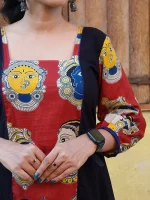 BHADRA - Red - Kurti - Image 4