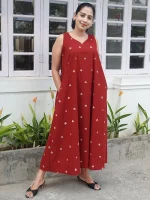 MANVI - Red Frock/Kurti - Image 4