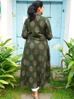 SHARIKA - Green- Kurti - Image 2