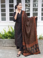DEVYANI - Salwar Set- Black Dupatta - Image 3