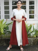 KOKILA Chanderi Frock