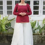 KABANI - Short Kurti with Flared Palazzo