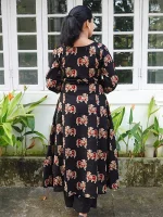 PICHWAI – Black Kurti Top - Image 3