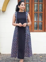 VEDIKA 2.0 Kurti – Blue - Image 4